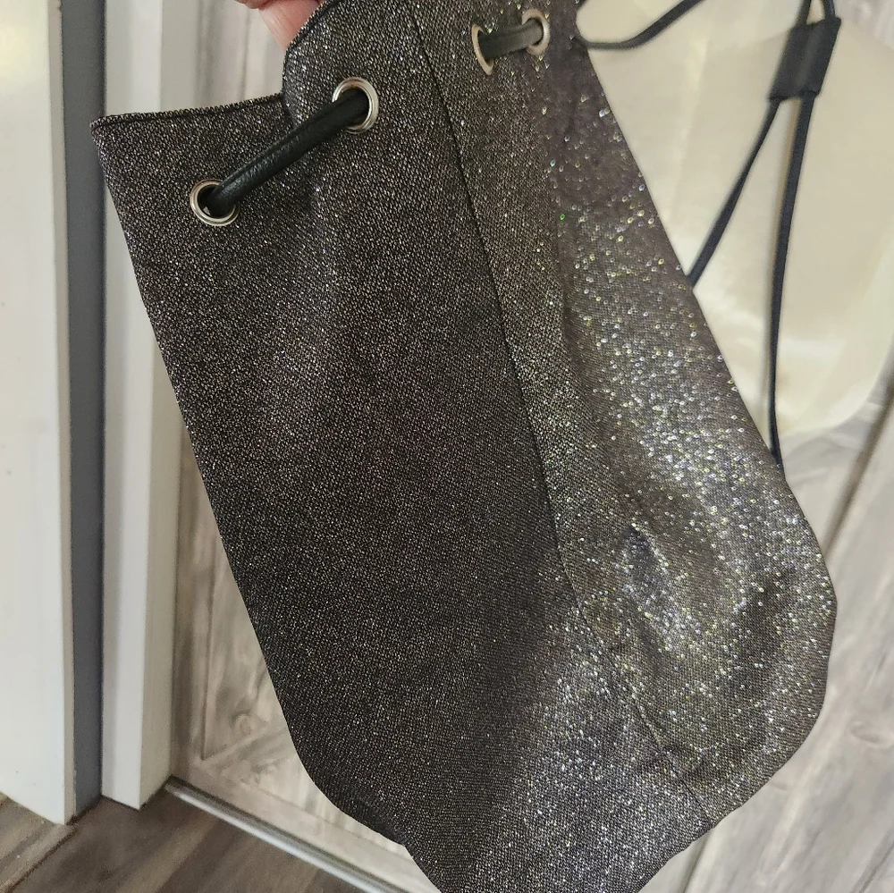 Victoria's Secret Shimmering Silver Tote - Picture 5 of 8